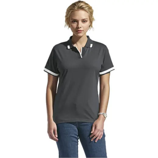 Main Charcoal White Ladies Matrix Golfer